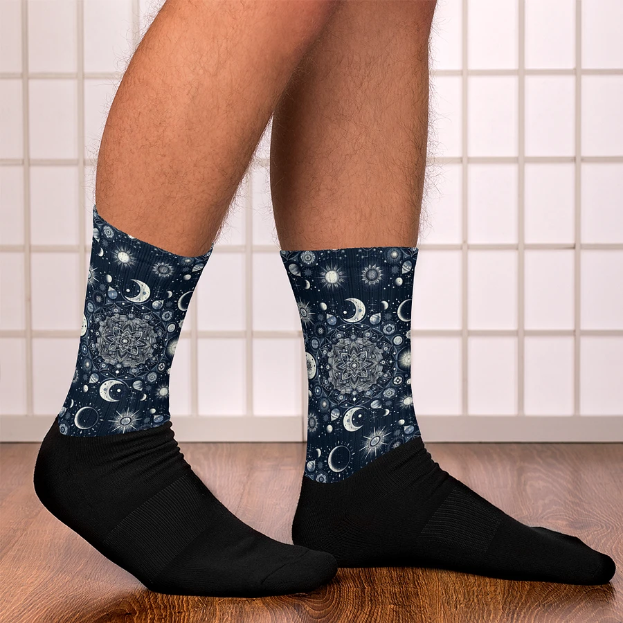 Black Foot Sublimated Socks product image (13)