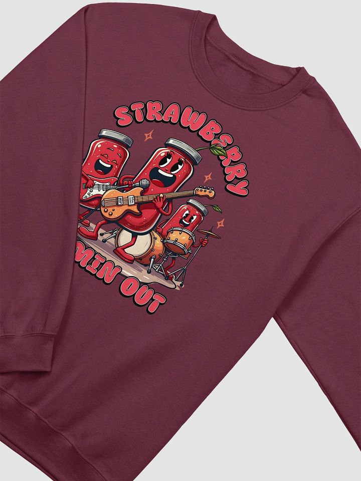 Strawberry Jammin Out Air-Spun Classic Crewneck Sweatshirt product image (10)