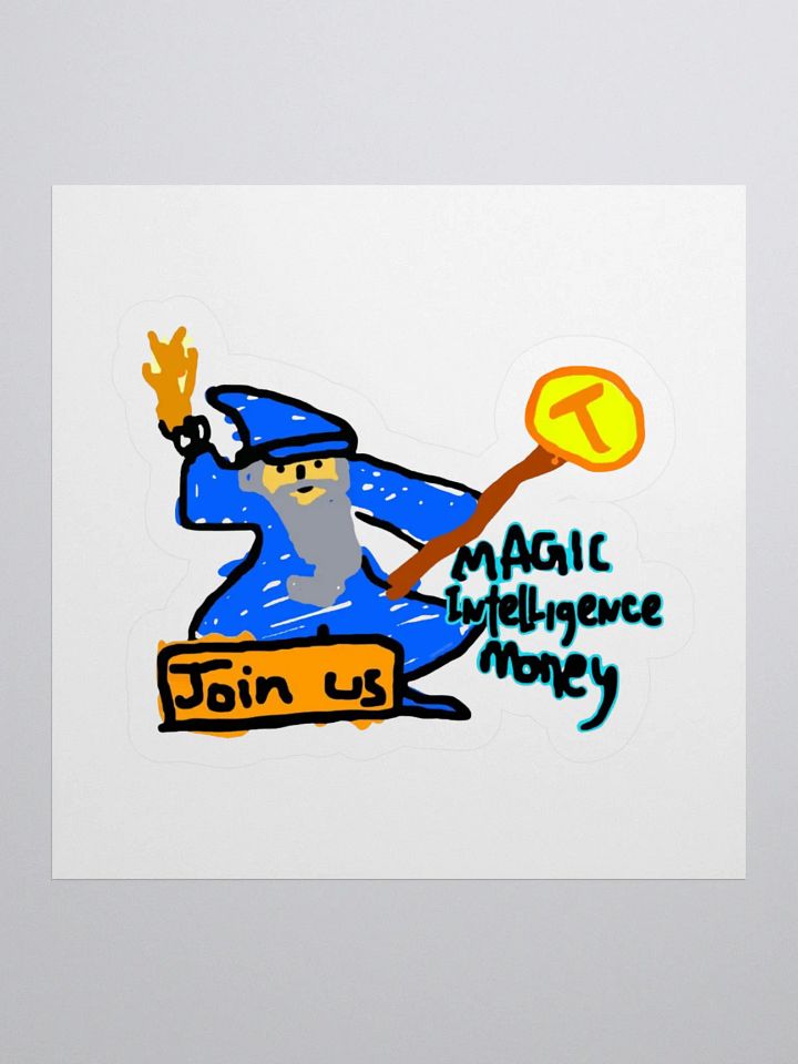 MAGIC INTELLIGENCE MONEY Sticker product image (1)