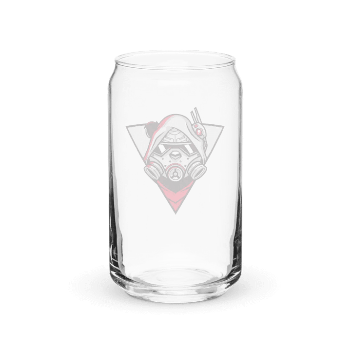 Futuristic Glass Can: Robo-Panda Edition product image (2)