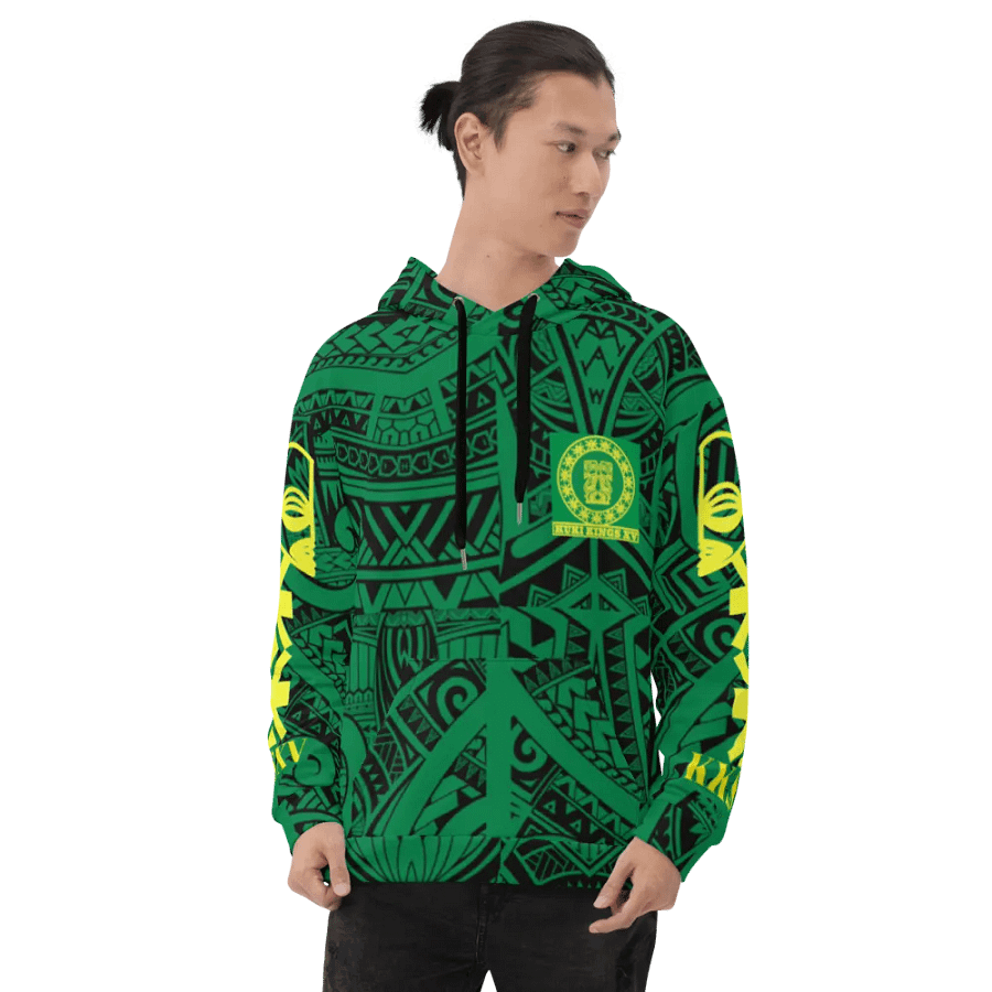 Symmetric Serenity Tatau Ttiki Unisex Hoodie product image (8)