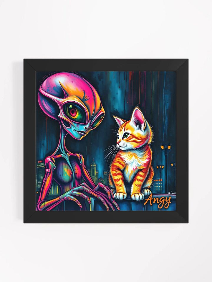Vibrant Matte Print in Ayous Wood Frame product image (4)