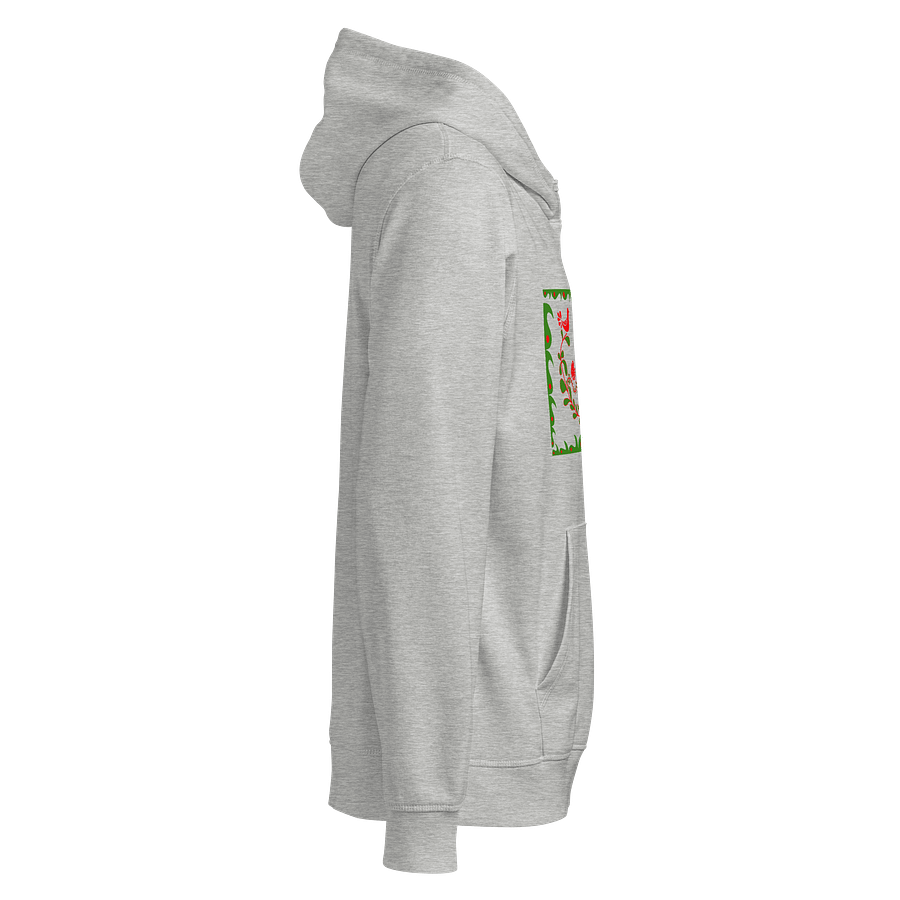 Hungarian Folk Art Silver Hoodie product image (4)