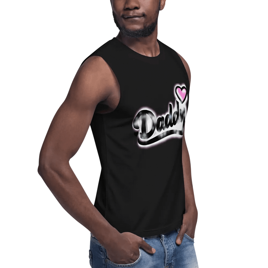 Daddy Heart Printed Tank Top product image (3)