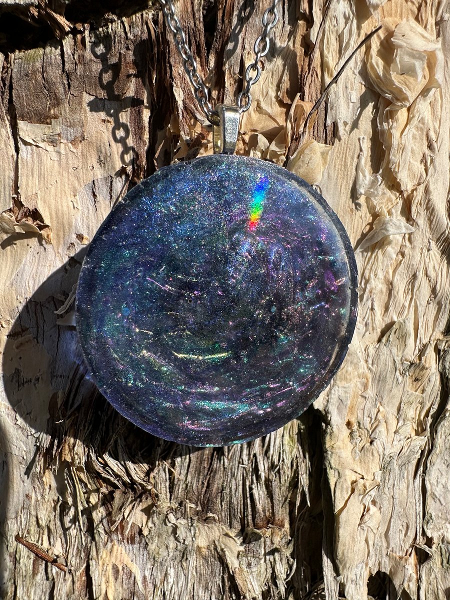 Philosopher’s Stone Holographic Necklace product image (3)