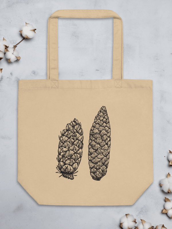 Organic Pine Cone Tote Bag product image (3)