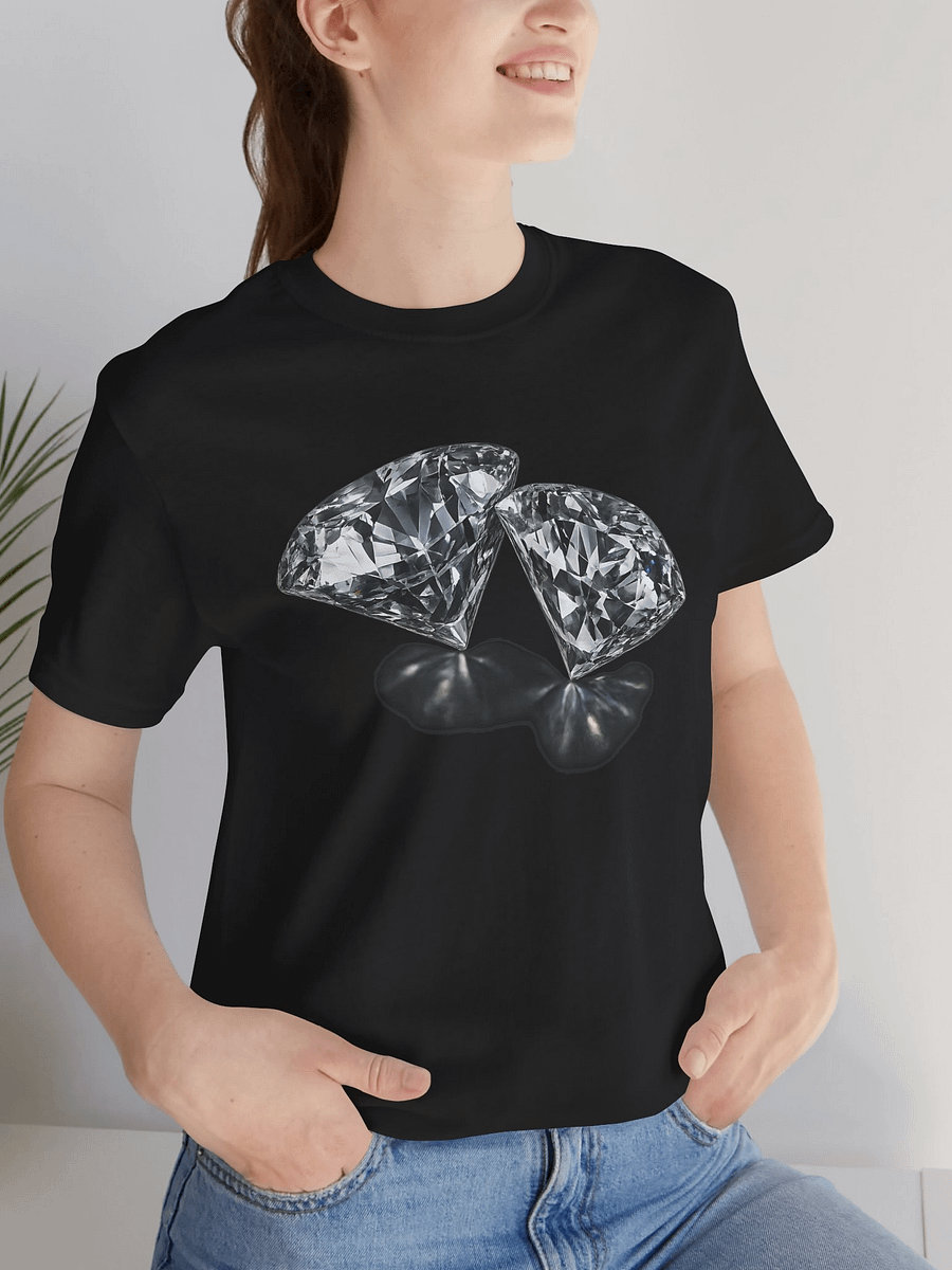 Faceted Elegance Diamond T-Shirt product image (2)