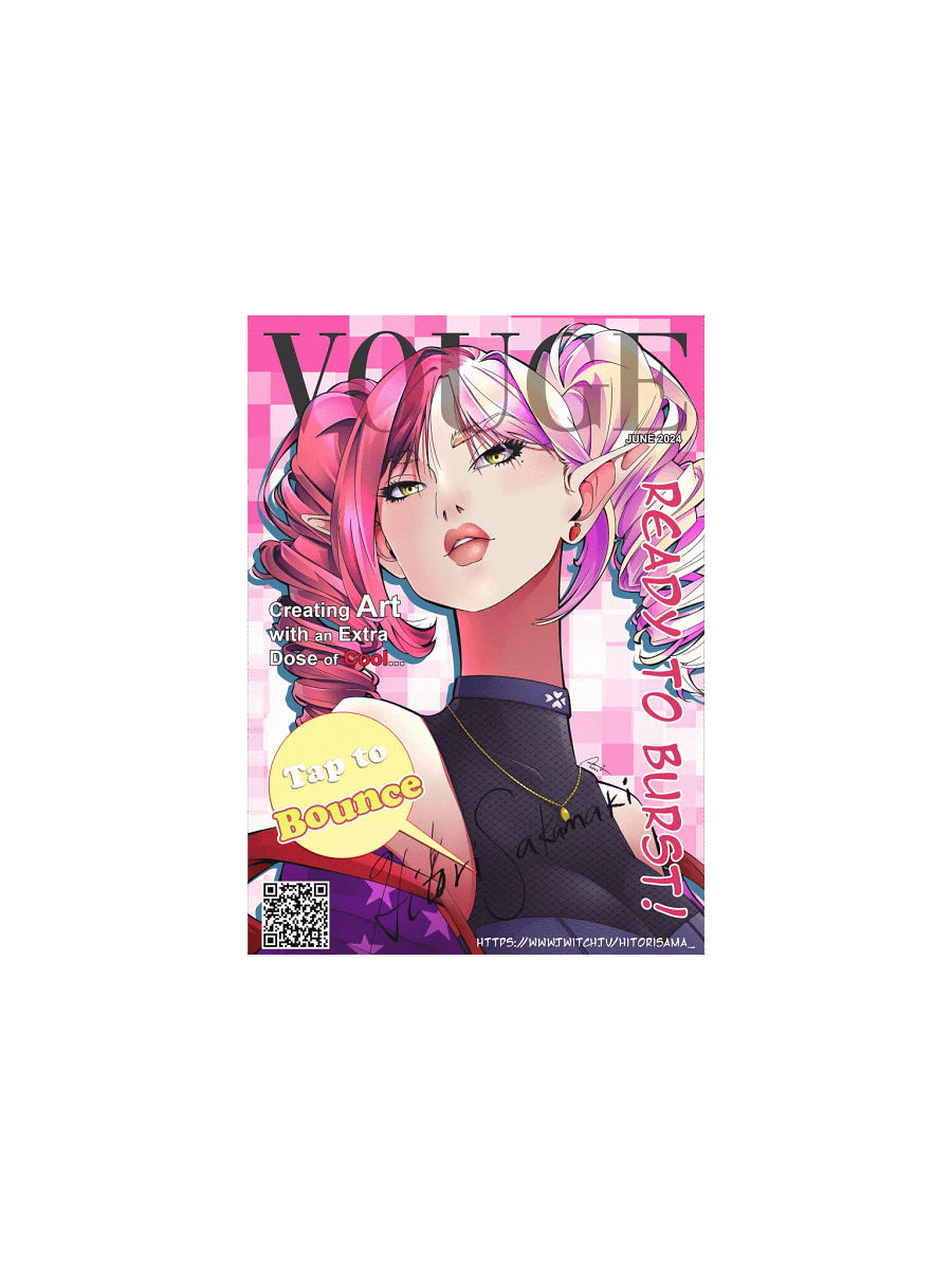 Hitori's VOUGE Tap To Bounce Cover product image (1)
