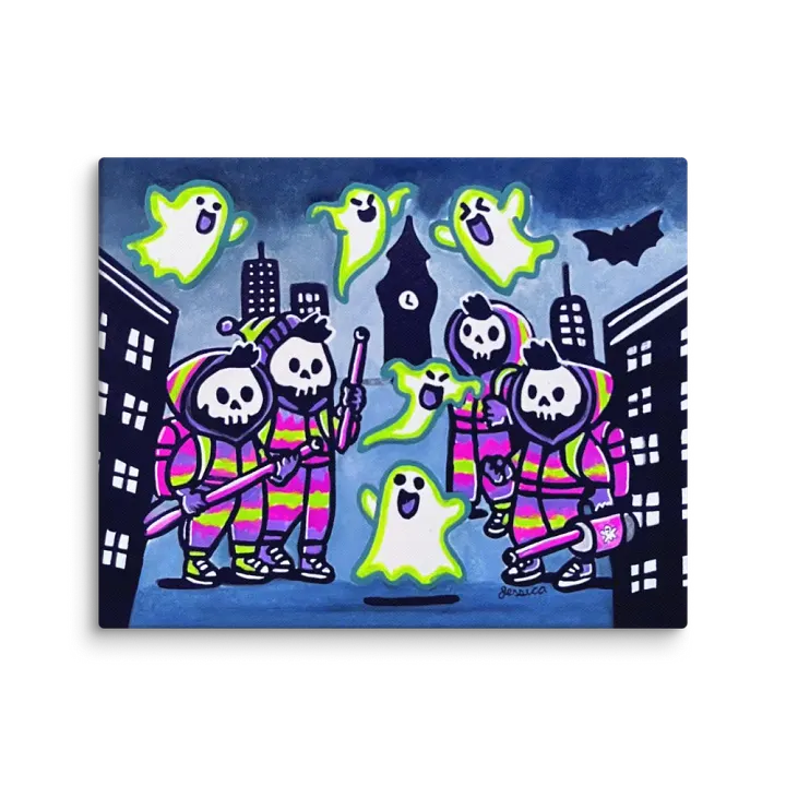 Ghostly Pursuit Canvas product image (1)