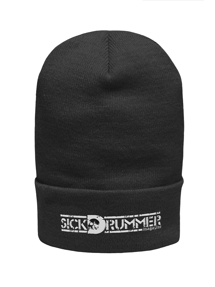 Sick Drummer Magazine Embroidered Beanie product image (1)
