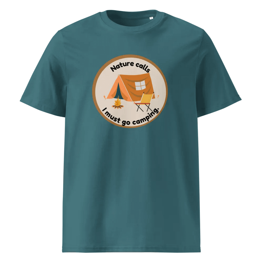 camping design T-shirt product image (1)
