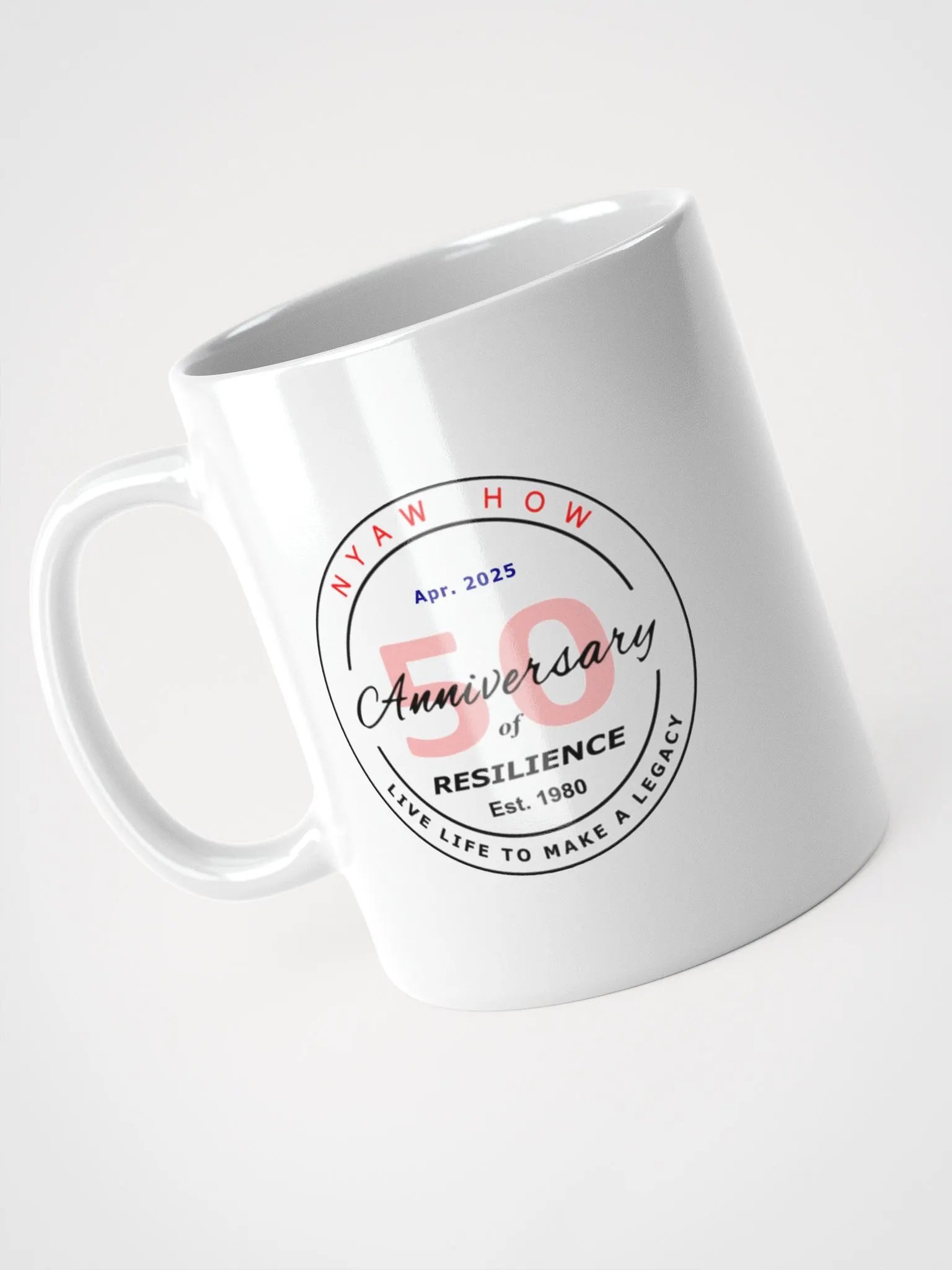 Resilience 50th Anniversary Mug, Double Side: Brand & SEAR product image (3)