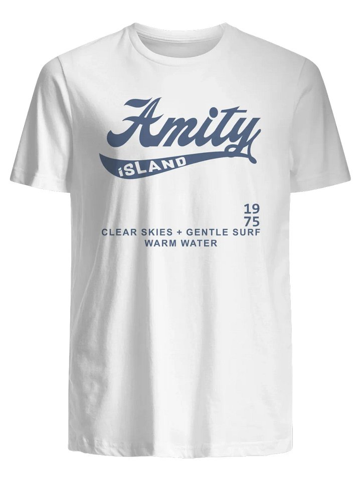 Jaws Amity Island 1975 T-Shirt product image (1)