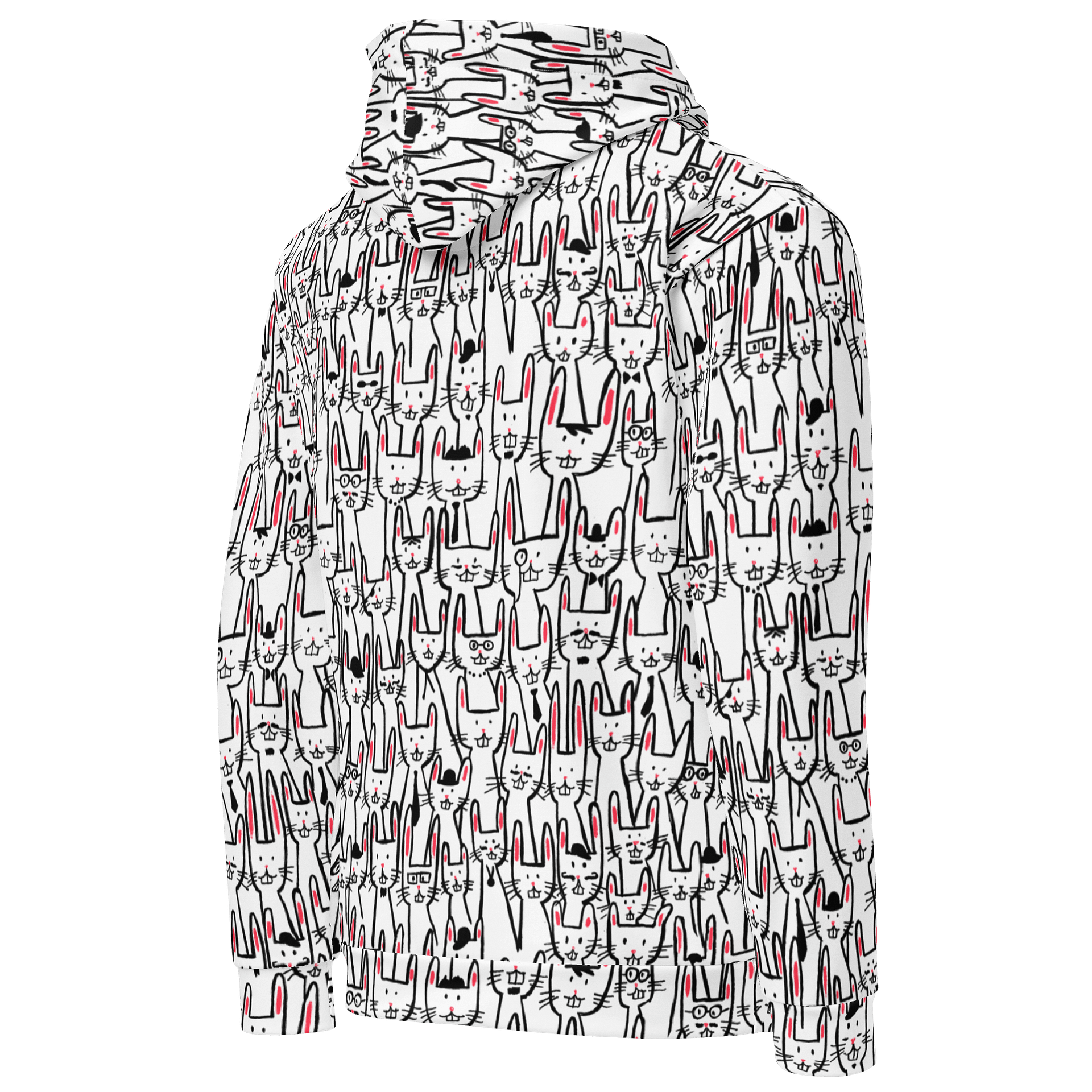Family portrait graphic hoodie product image (5)