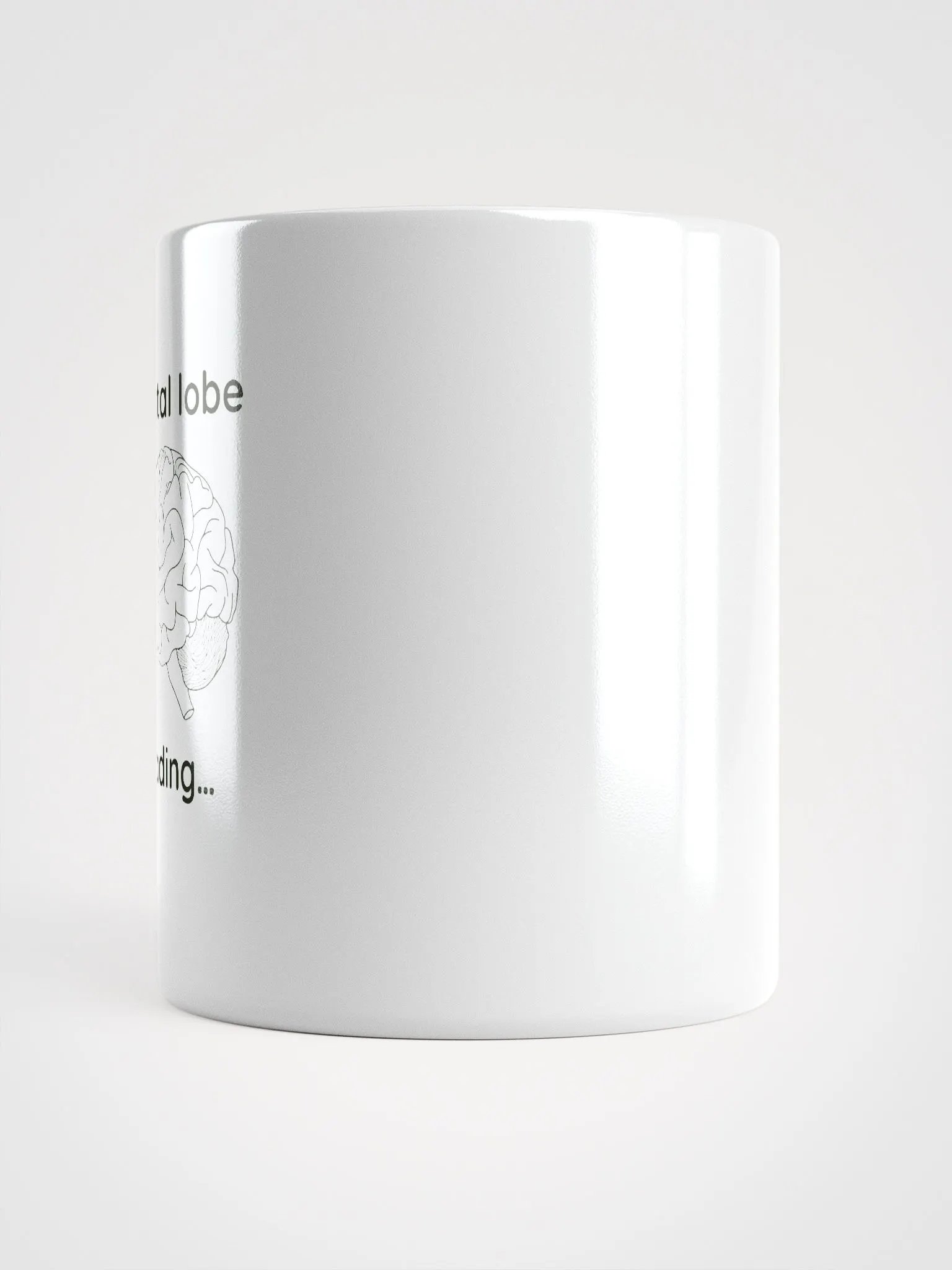 frontal lobe loading... mug (black) product image (13)