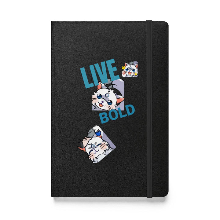 LIVE BOLD Hardcover Notebook product image (1)