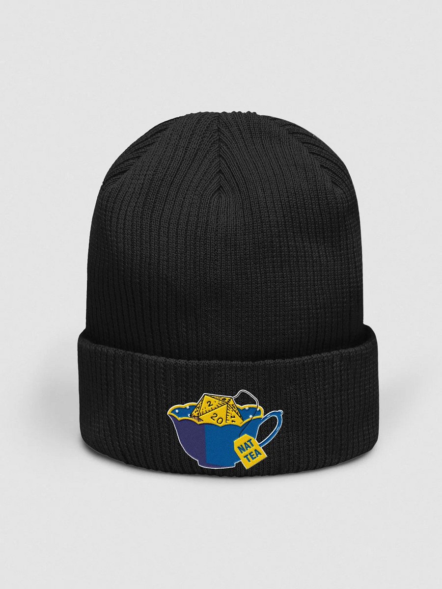 NatTEA_20 Logo Cotton Embroidered Beanie product image (1)