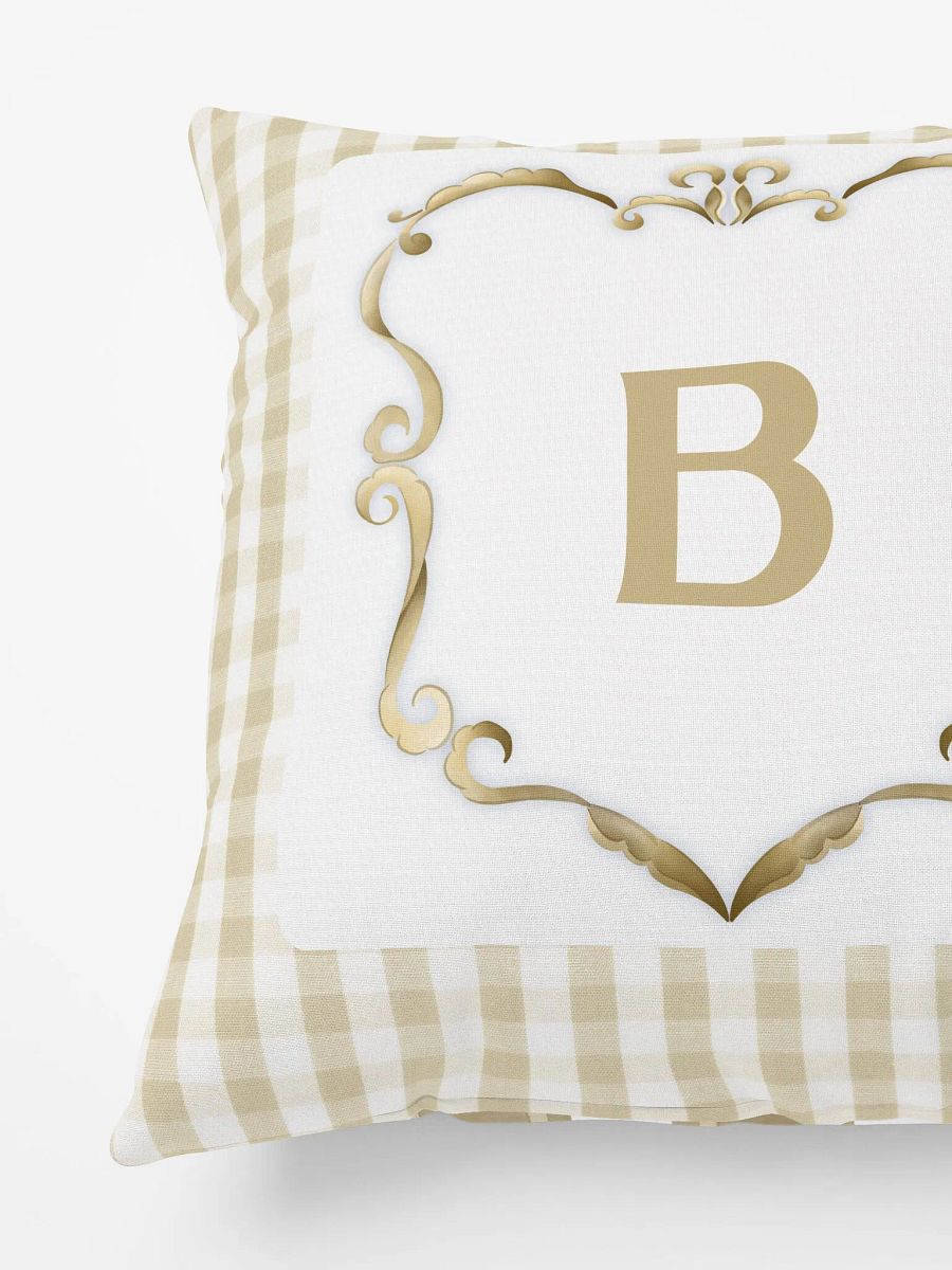 Beige Preppy Charm Pillow B product image (3)