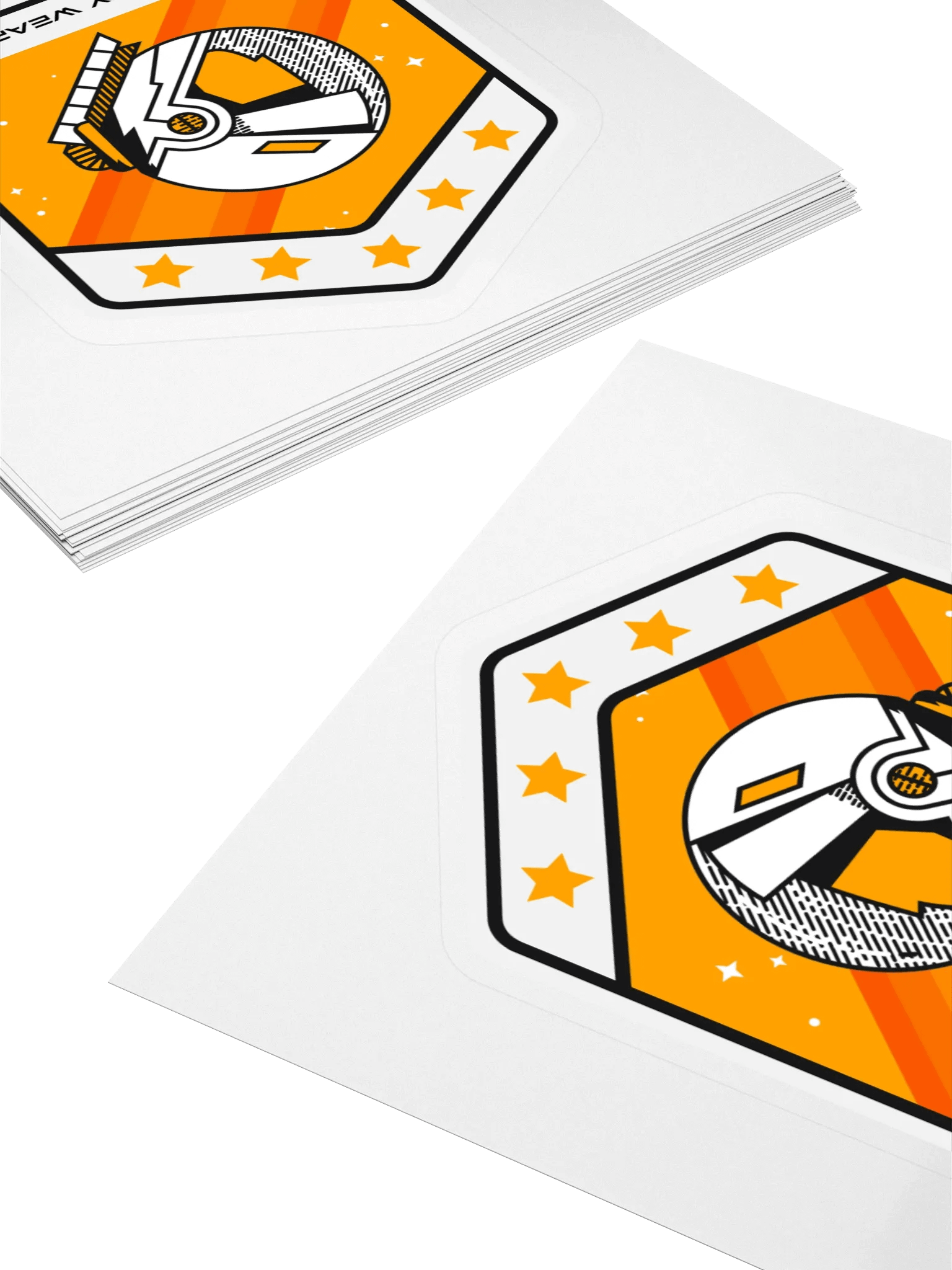 Human Focus Space Emblem Sticker product image (4)
