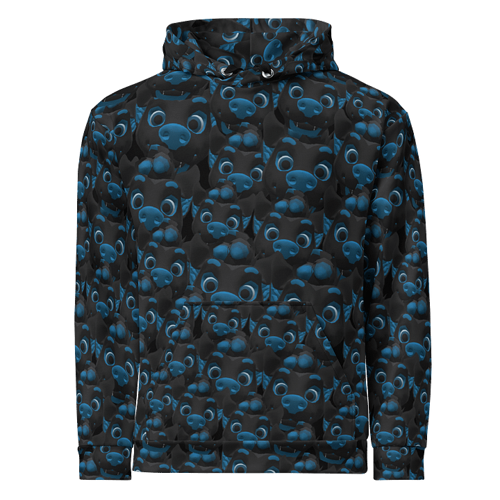 SHAKY BLUE DOG HOODIE product image (1)