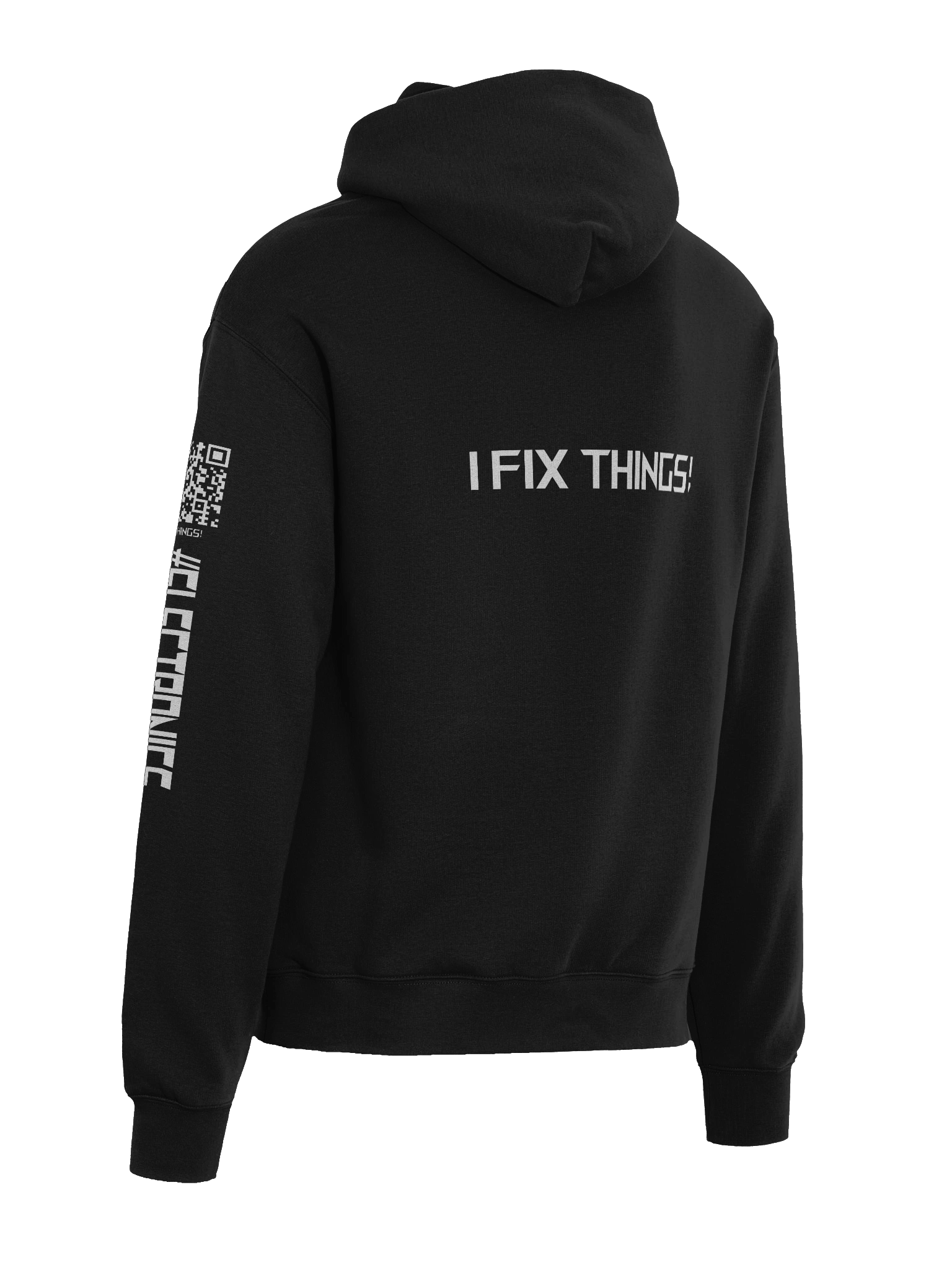 Winter Vibes Hoodie - I FIX THINGS! #ELECTRONICS #ROBOTICS product image (6)