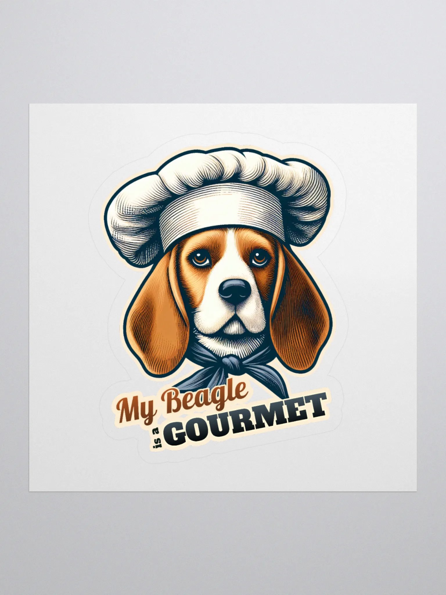 Chef Beagle - Sticker product image (1)