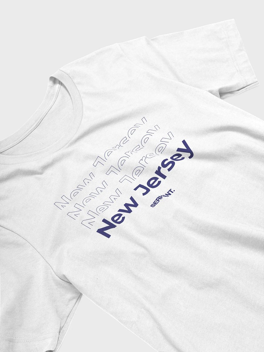 SERHANT. New Jersey White Type T-Shirt product image (3)
