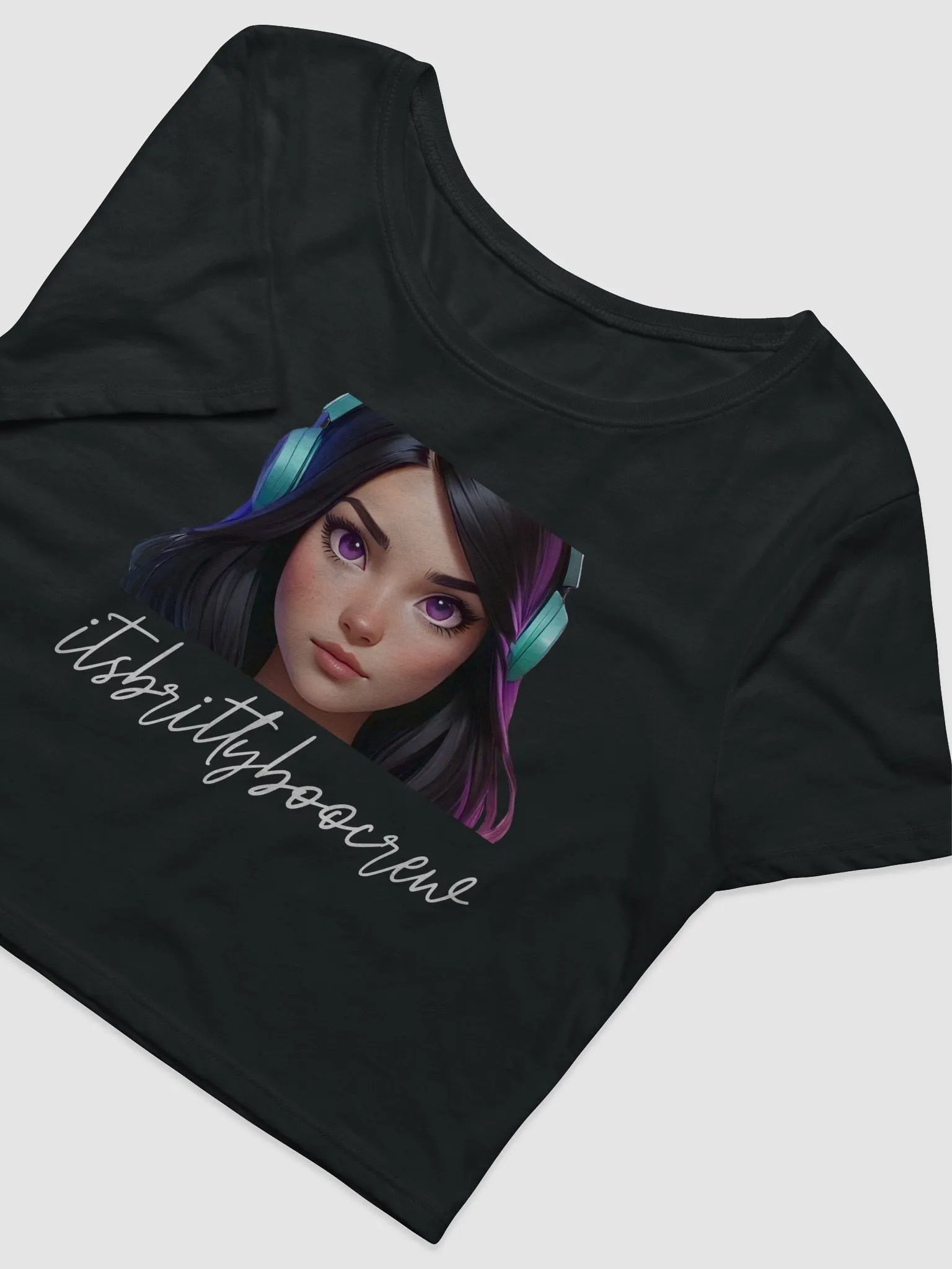 BrittyBoo Krew Cropped Tee product image (3)