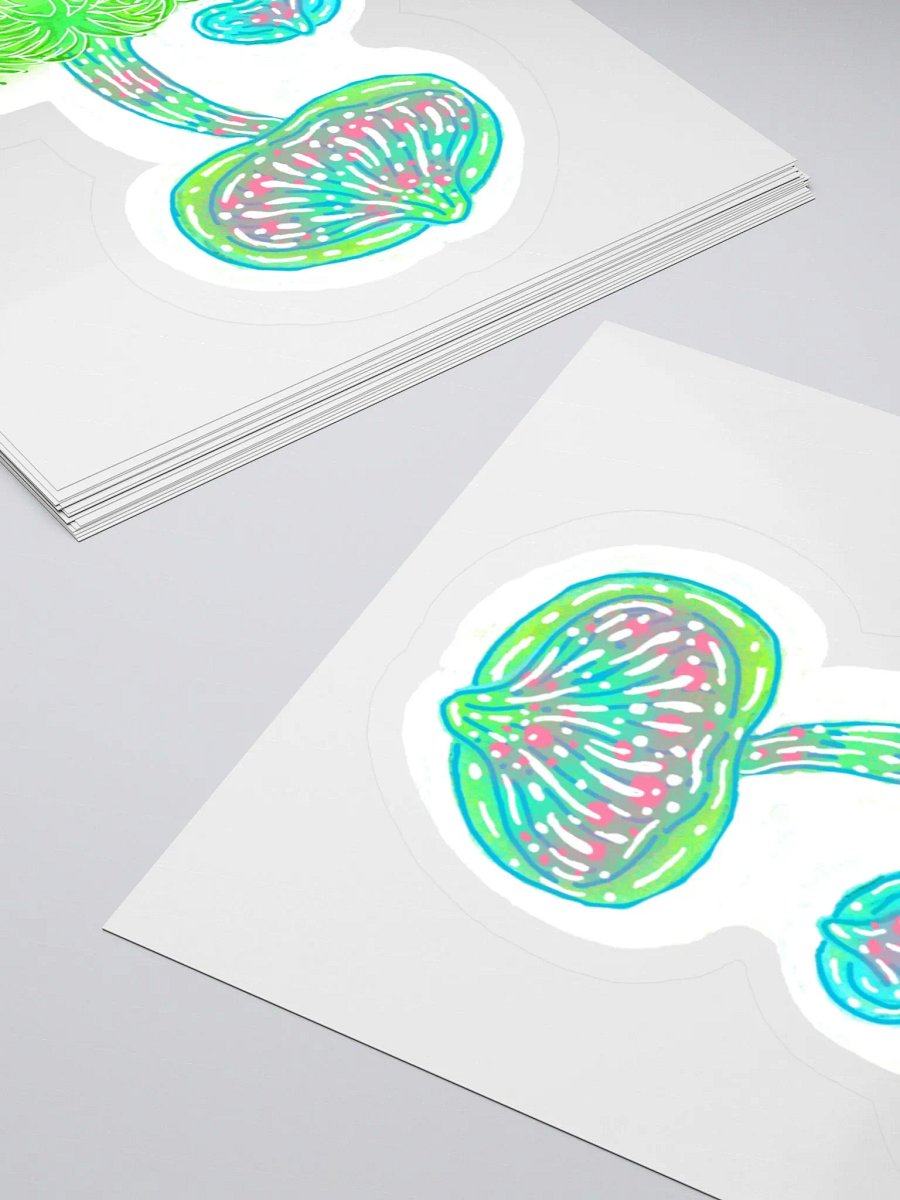 Whimsical Mushroom Garden Stickers product image (10)