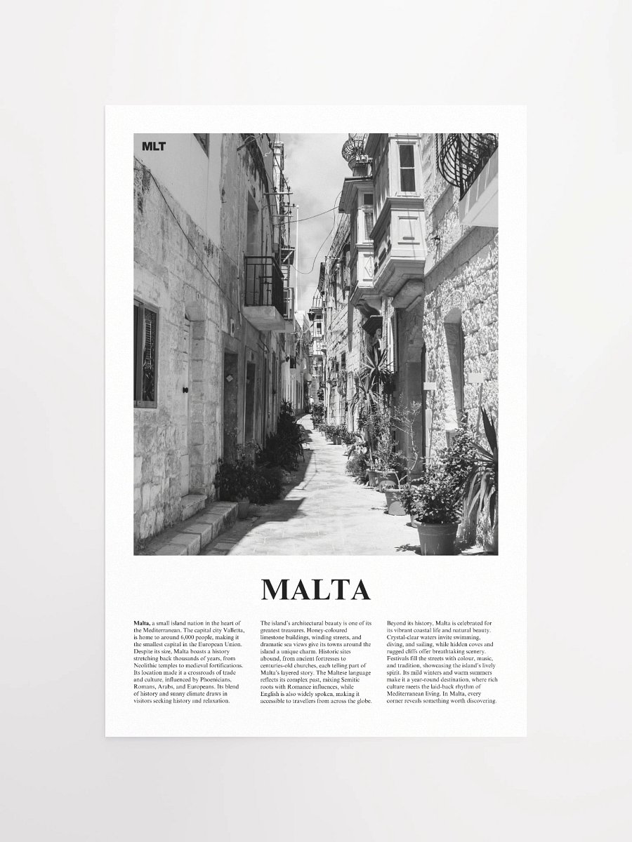 Malta 03 Newspaper Poster product image (5)