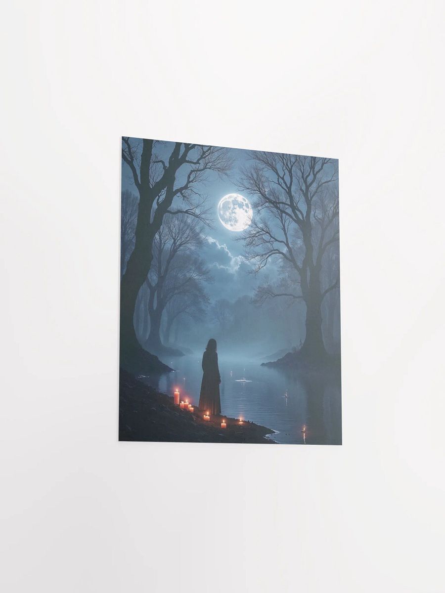Moonlit Vigil Matte Poster product image (20)
