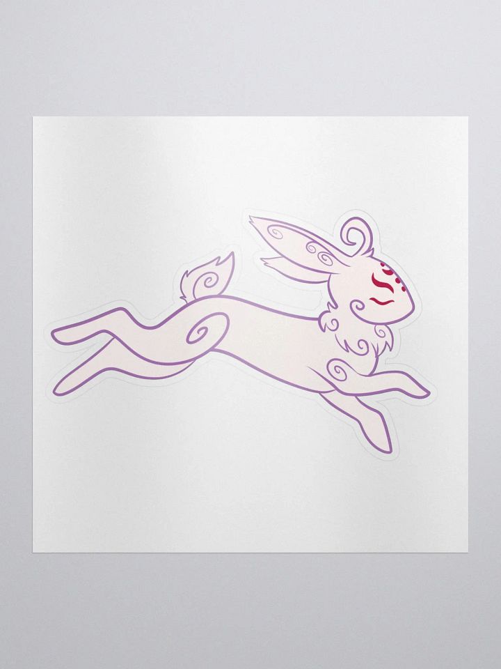 Hopping over the Moon - Sticker product image (1)