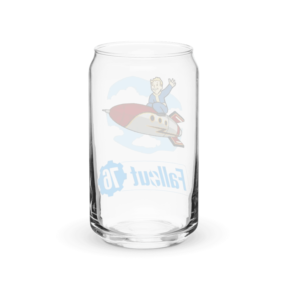 Fallout 76 Rocket Can Shaped Glass Cup product image (38)