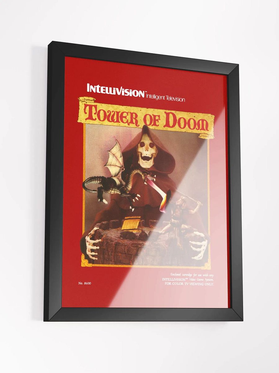 Tower of Doom - Framed High-Quality Matte Poster (in) product image (25)