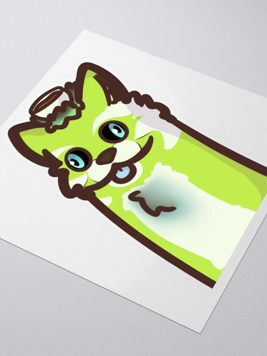 Avocado Puppet Kiss-Cut Sticker product image (5)