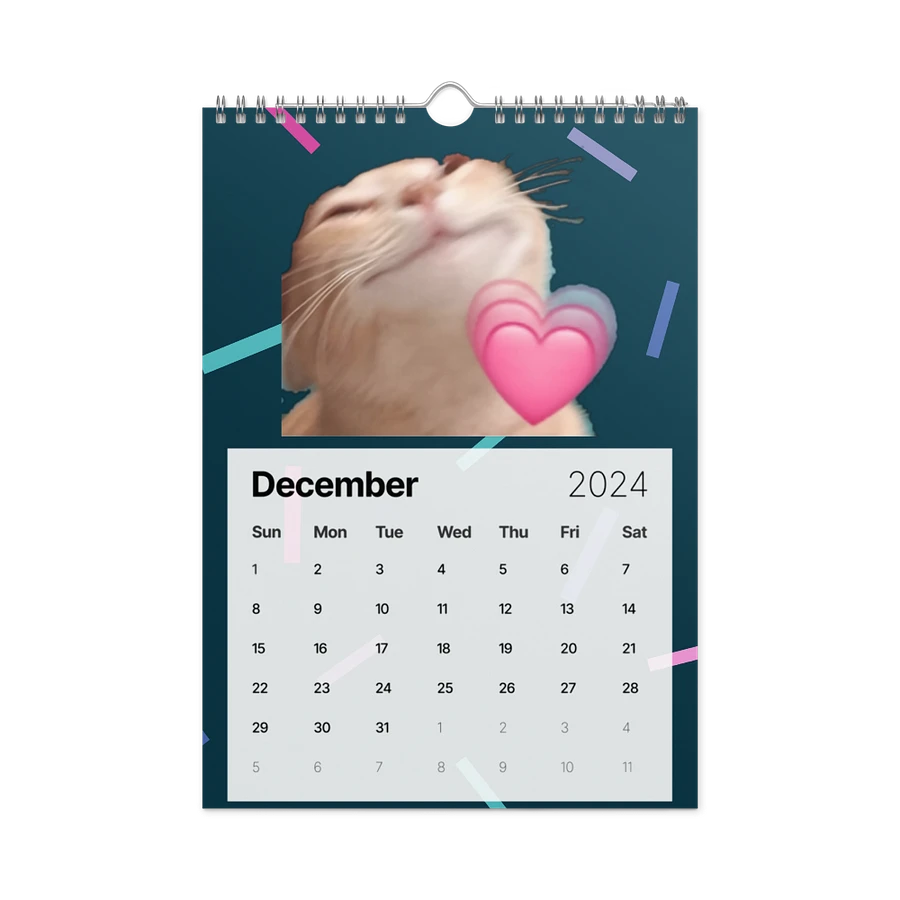 Wall Calendar (2024): Meme Cats product image (6)