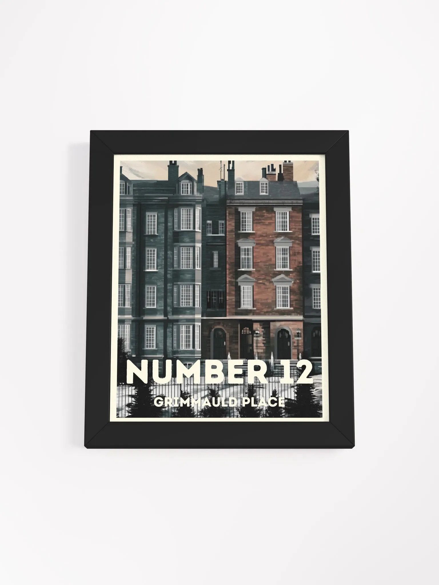 Grimmauld Place Vintage Travel Poster product image (1)