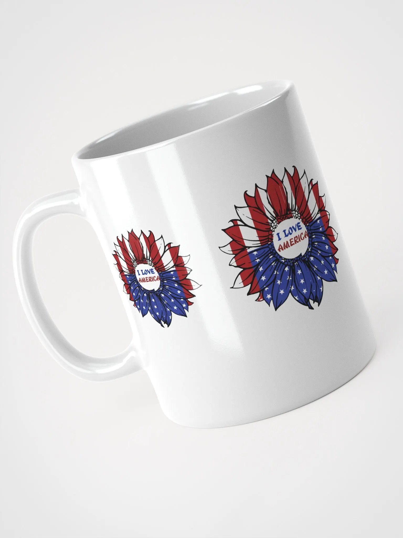 White Glossy Mug product image (3)