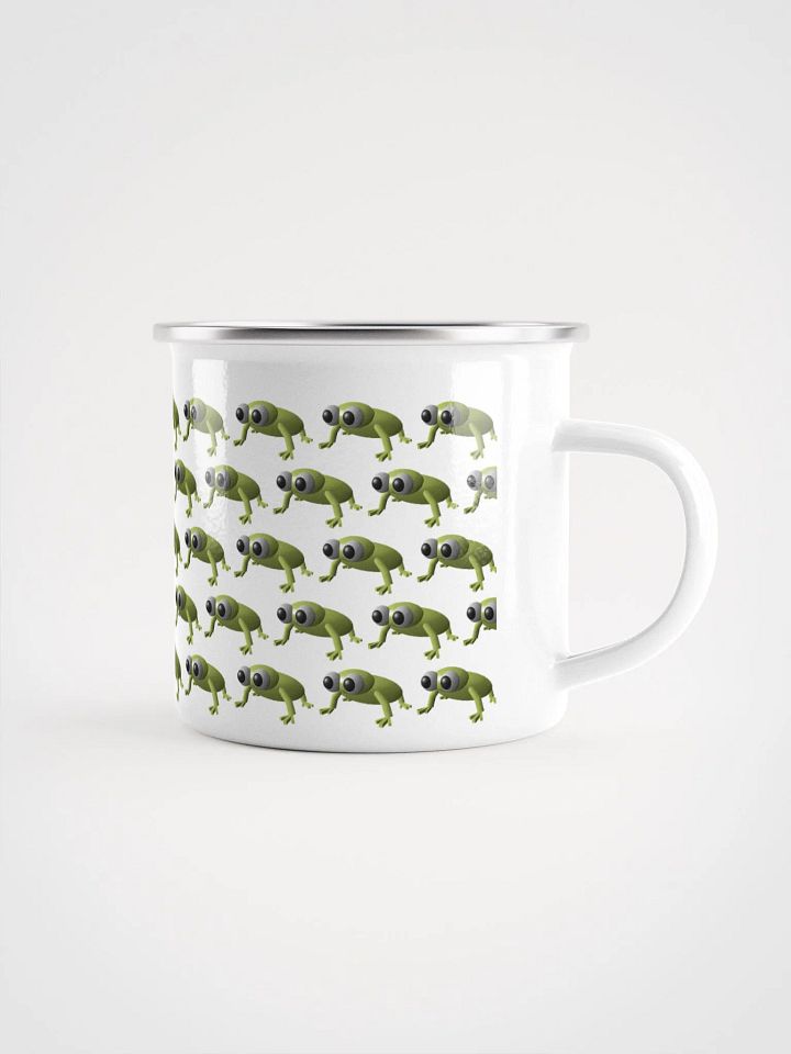 Revolution Toad Green Toads Enamel Mug product image (1)