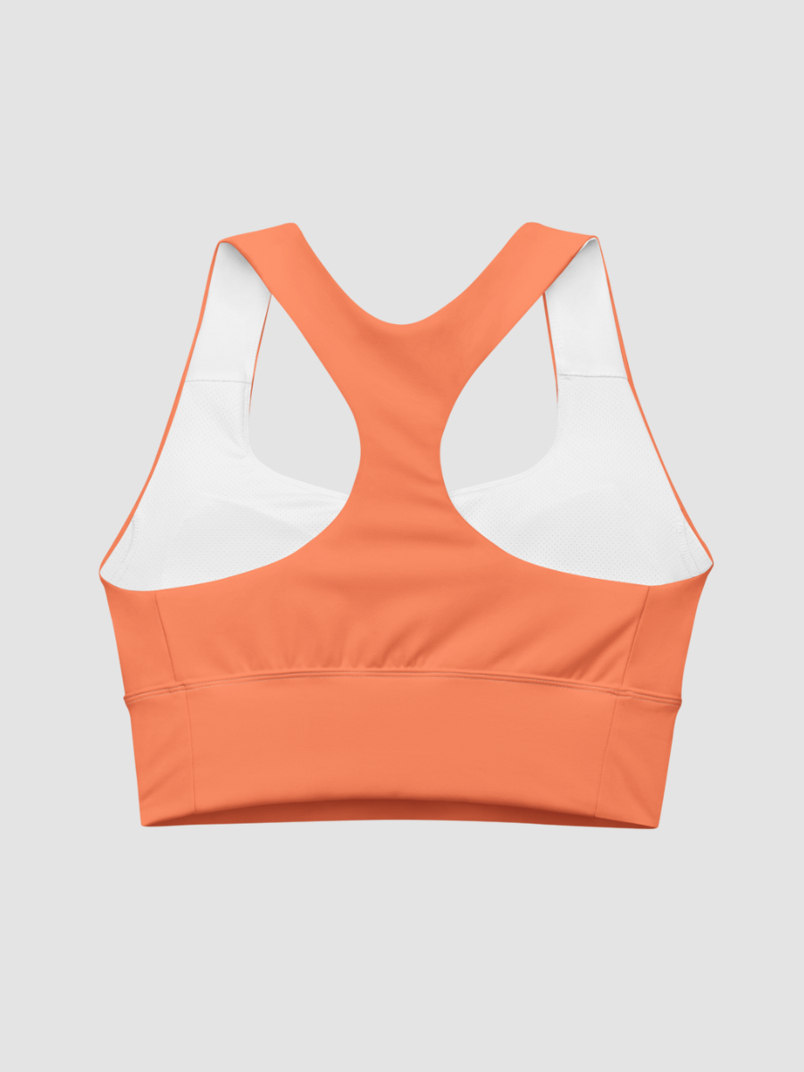 Longline Sports Bra - Coral Rush product image (6)