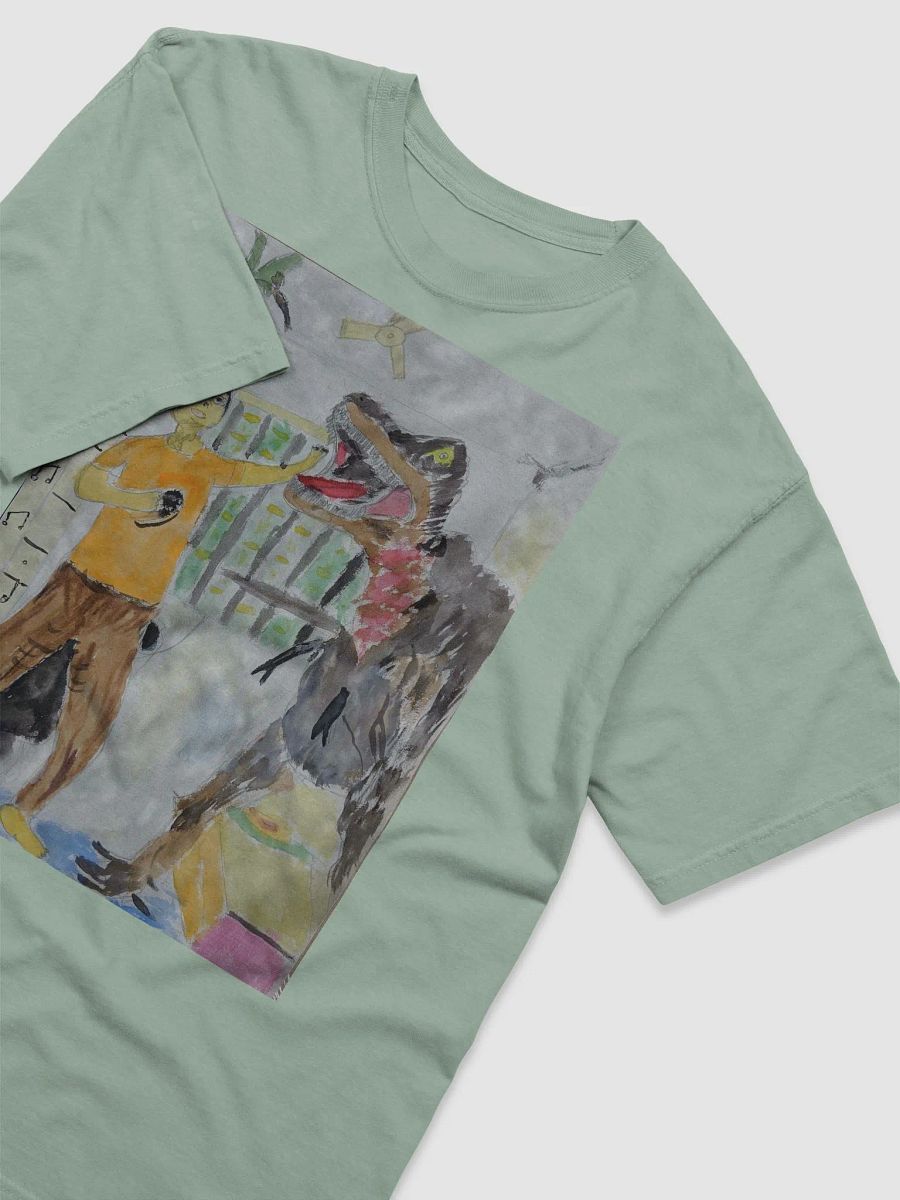Comfort Colors Garment-Dyed Heavyweight T-Shirt： Me Vs t.rex product image (3)