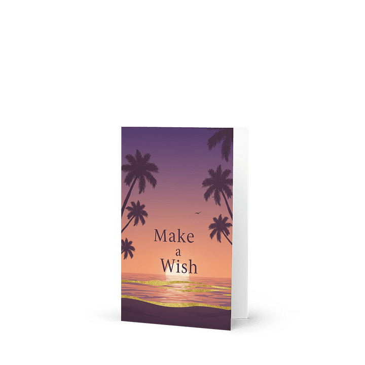 Birthday card - General tone - Blank inside product image (1)