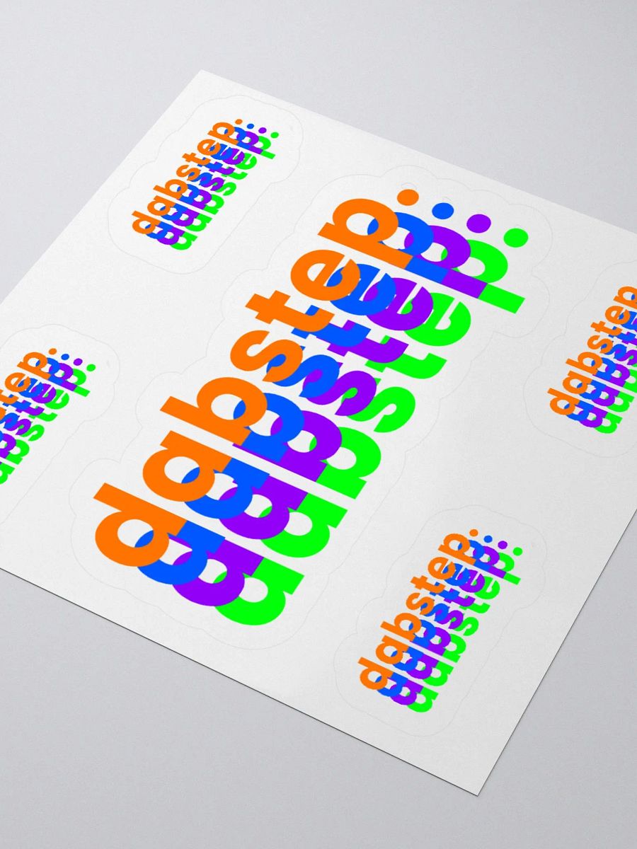 dabstep sticker sheet product image (4)