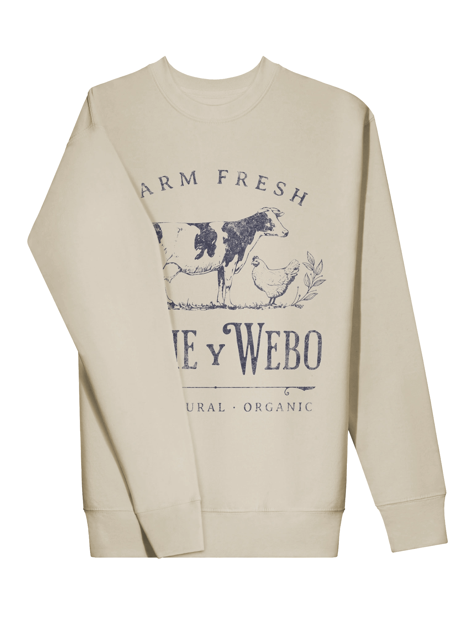 Leche y Webo Premium Crewneck Sweatshirt product image (3)
