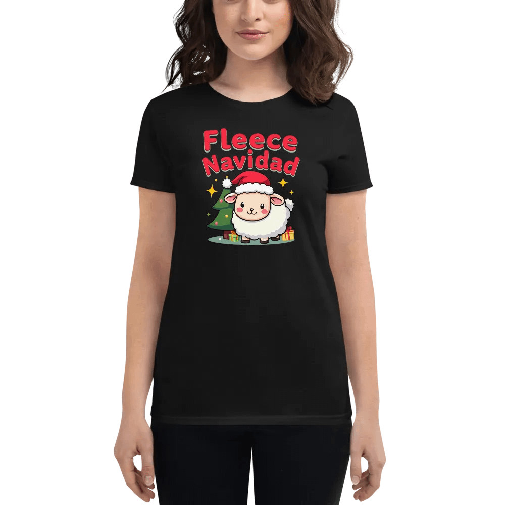 Fleece Navidad Festive Tee product image (1)
