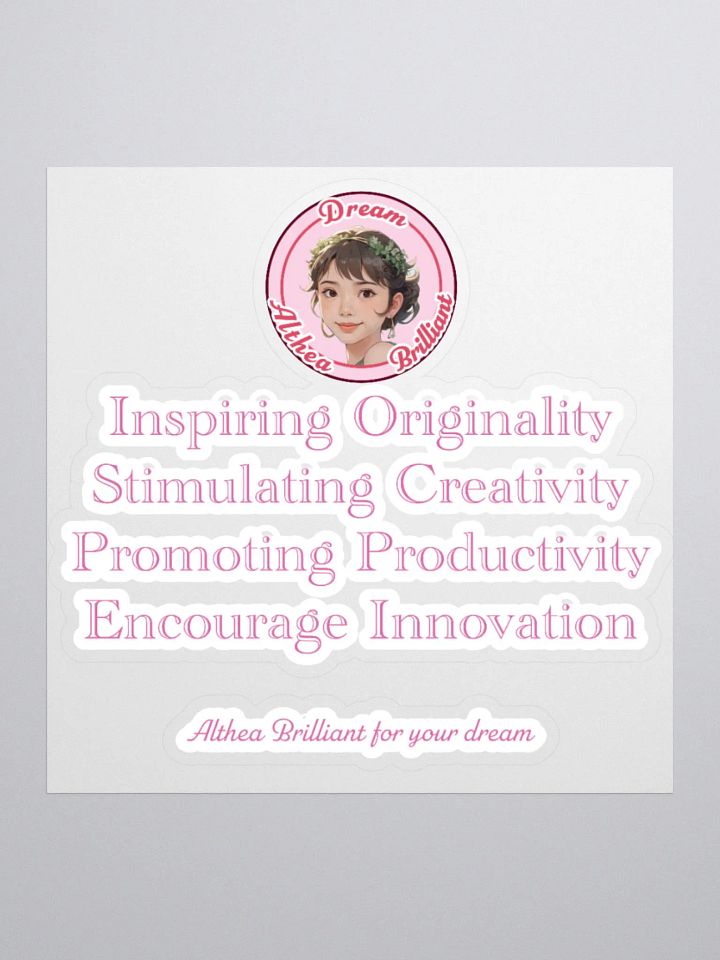 Dreamy Kiss Cut Stickers Set | Our Belief in the Power of Positive Imagery product image (1)