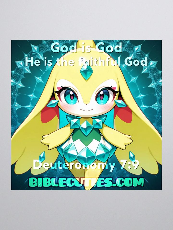 Bible Cuties Virginia - God is God, he is the faithful God product image (2)