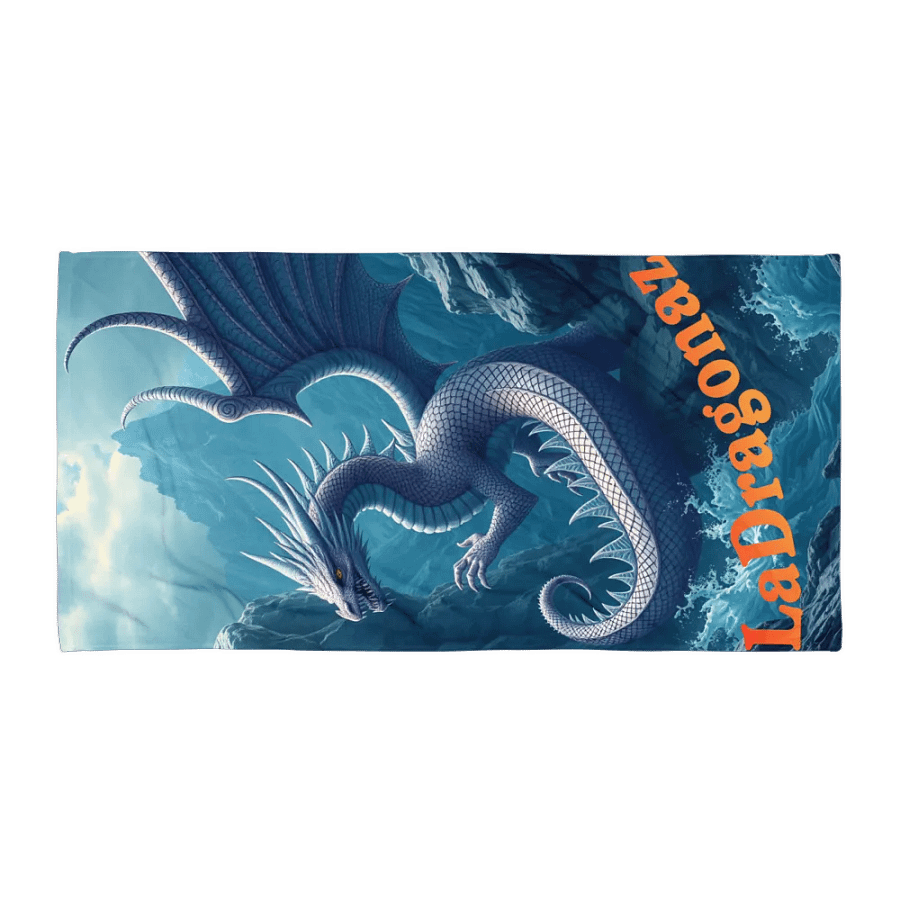 Serviette sublimée Dragon's / Dragon's Sublimated Towel product image (1)