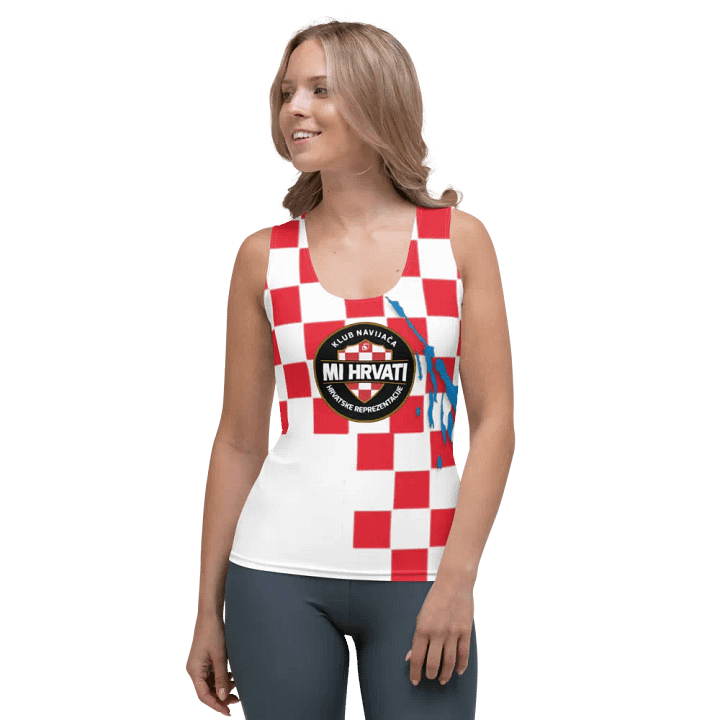Croatian Pride All-Over Women's Tank Top product image (1)