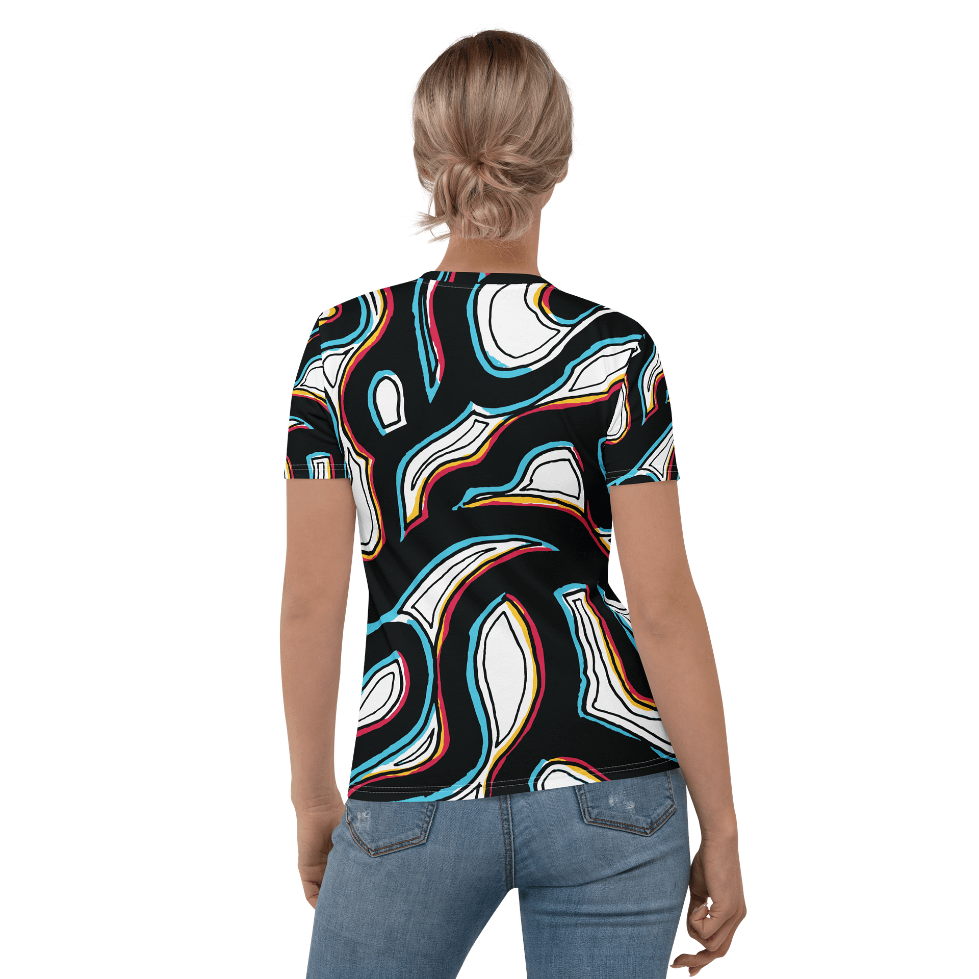 Flowing Spectrum Women's Tee product image (1)